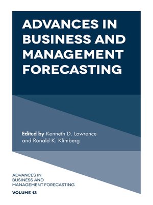 cover image of Advances in Business and Management Forecasting, Volume 13